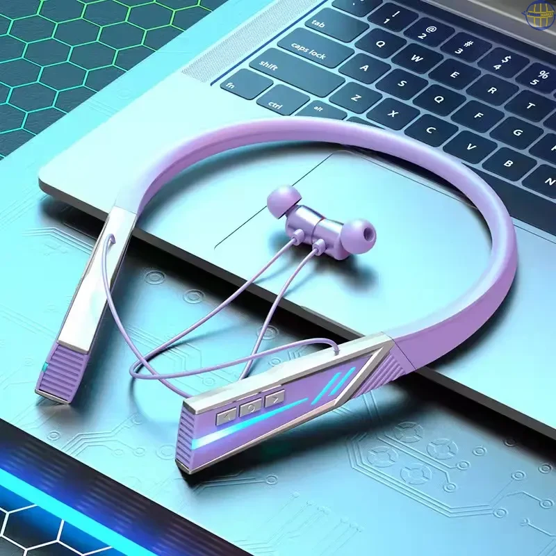 Écouteurs Bluetooth GRIFEMA 5.1 - Intra-auriculaires Sport, étui Charge, Noir